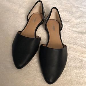 Old Navy ballet flats with weave design